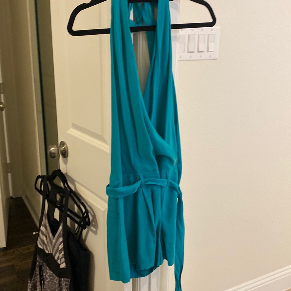 Size 4 romper-teal